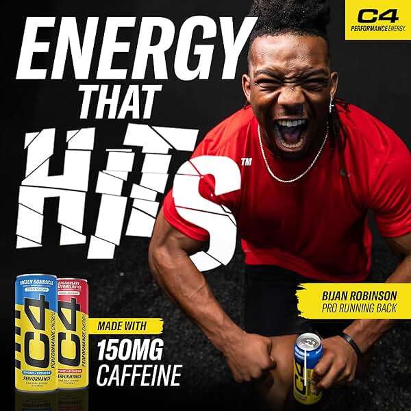 C4 Energy & Smart Energy Drinks Variety Pack, Sugar Free Pre Workout Performance Drink With No Artificial Colors or Dyes, Zero Calorie, Coffee Substitute or Alternative, 4 Flavor Variety 12 Pack - Image 4