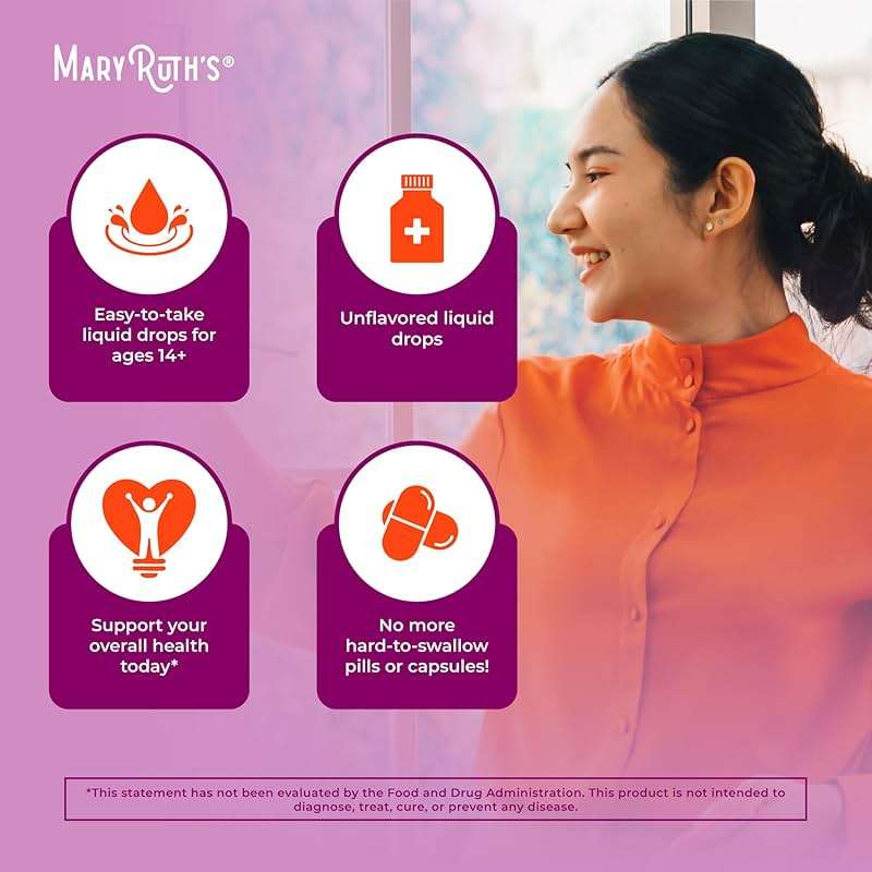 MaryRuth Organics USDA Organic Vitamin A Liquid Drops | 3 Month Supply | Bone Health for Ages 14+ | Essential Vitamin | 750mcg per Serving | Sugar Free | Vegan | Non-GMO | Gluten Free | 1oz - Image 6