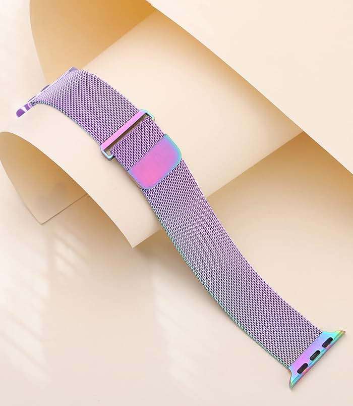 Rabini Magnetic Band Compatible for Apple Watch Bands Women Men 40mm 38mm 41mm 42mm 46mm 44mm 45mm 49mm, Stainless Steel Mesh Metal Sport Strap Wristband iWatch Series 11 10 9 8 7 6 5 4 3 2 1 SE Ultra - Image 8