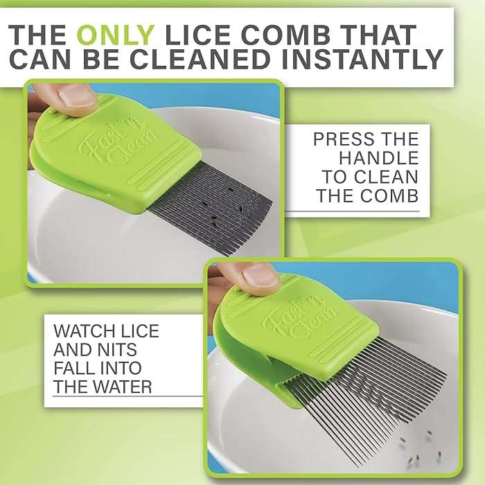 Fast 'n Clean - The Self Cleaning Lice Comb - Image 2