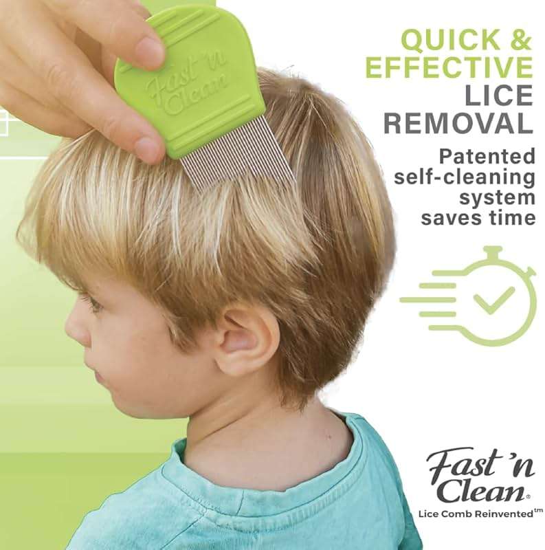 Fast 'n Clean - The Self Cleaning Lice Comb - Image 3