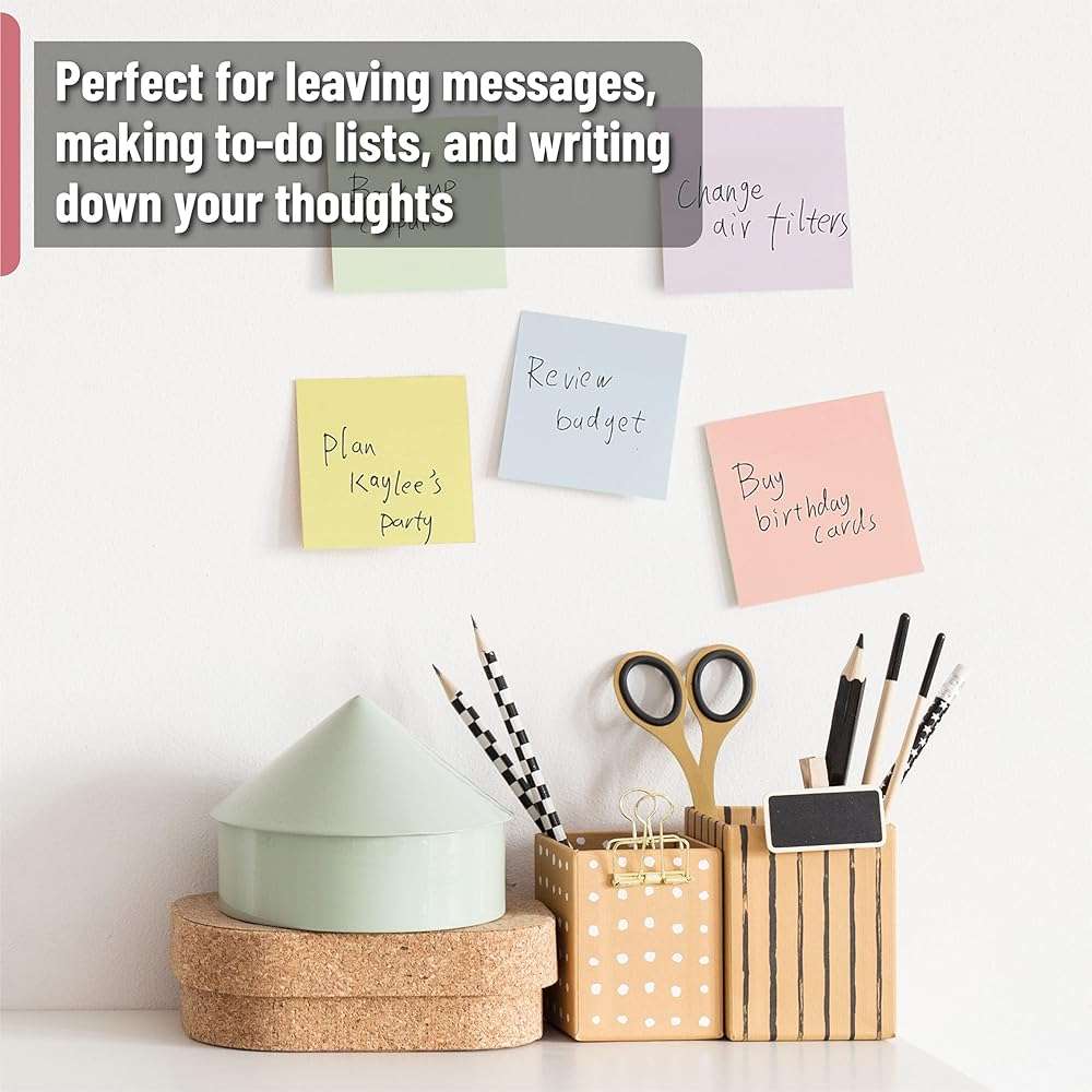 Mr. Pen- Sticky Notes, 3"x3", 12 Pads, 720 Sheets, Morandi Colors, Sticky Notes Bulk, Self-Stick Note Pads, Perfect for Office, School, Home, Study & Organization - Image 5