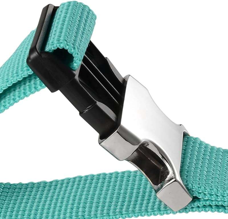 2PCS Heavy Duty Add a Bag Luggage Strap Jacket Gripper,Carry-on Baggage Suitcase Straps Belts Travel Accessories-Cyan - Image 3
