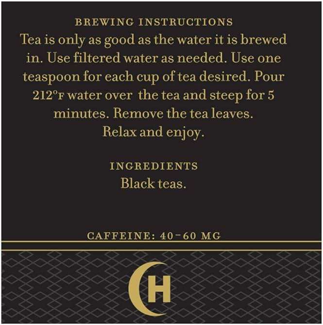 Harney & Sons Ceylon & India Tea| 4oz Tin, Loose Leaf Tea, also known as Orange Pekoe - Image 3