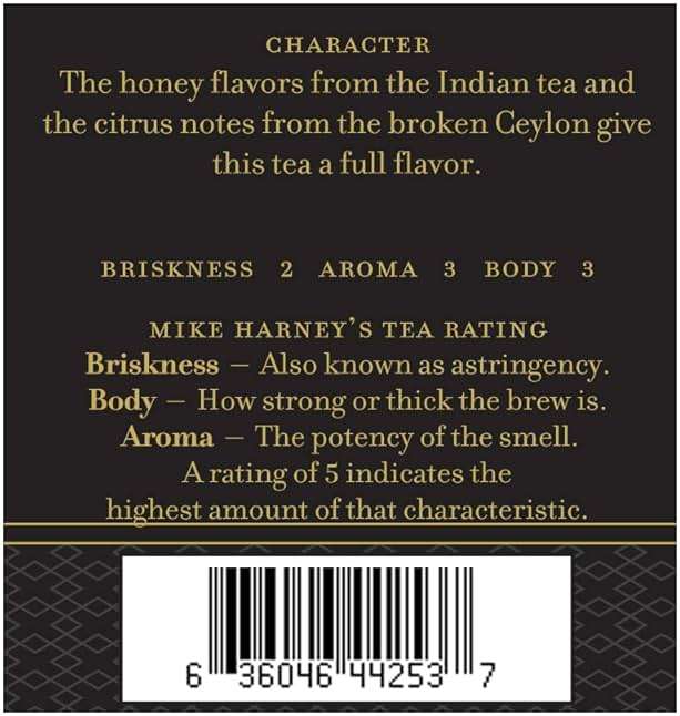 Harney & Sons Ceylon & India Tea| 4oz Tin, Loose Leaf Tea, also known as Orange Pekoe - Image 4