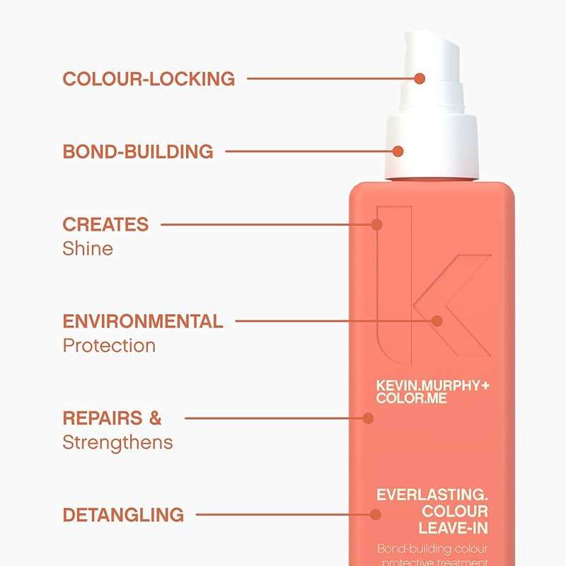 KEVIN.MURPHY EVERLASTING.COLOUR LEAVE-IN - Leave-In Conditioner Spray - For Coloured Hair - Bond Building Treatment - Colour Protection - Acidic pH - 150 mL / 5.1 fl oz - Image 4