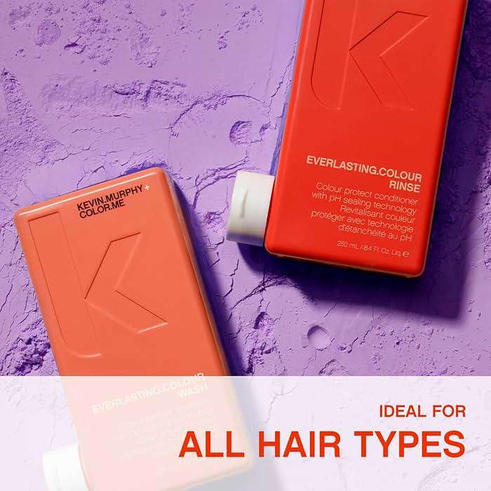 KEVIN.MURPHY EVERLASTING.COLOUR RINSE - Hair Colour Conditioner - Colour Protect Hair Care - pH Balanced Conditioner - Sulphate Free - 250 mL / 8.4 fl oz - Image 5