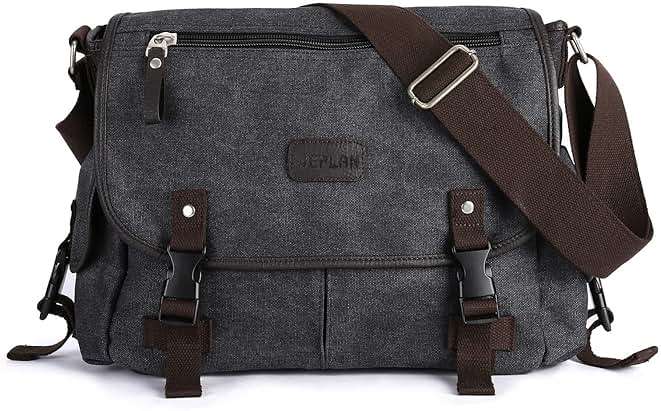 Messenger Bag Men,Waterproof Crossbody Bag,Satchel Shoulder Bag | Waterproof - Image 1