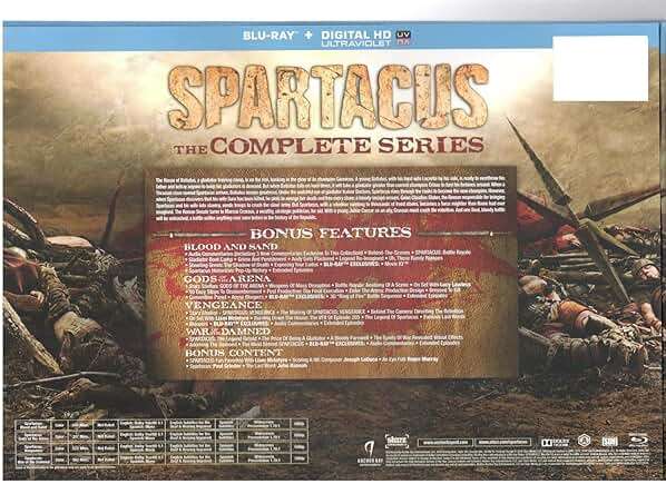 Spartacus - The Complete Series (Limited Edition Collection w/Figurine) [Blu-ray] - Image 5