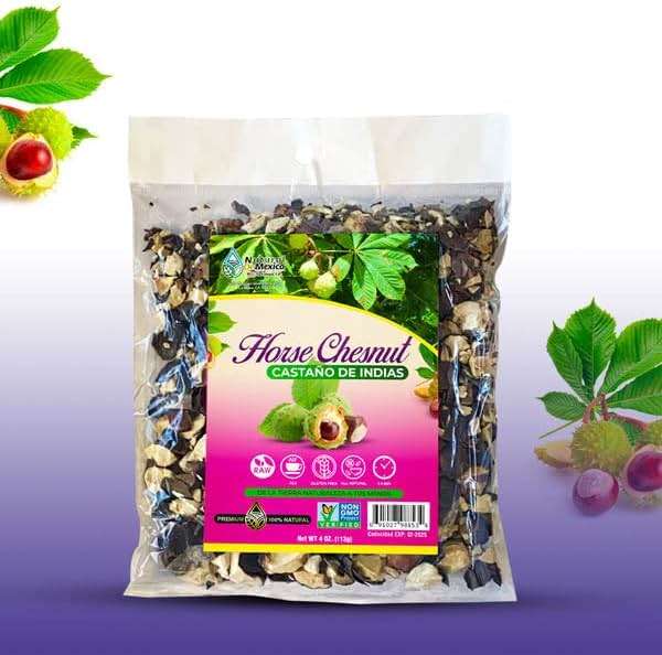 Castaño de Indias 4 oz-113g. Horse Chestnut Herbal/Tea Circulatory Support Veins - Image 1