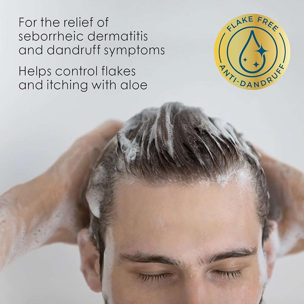 True+Real Moisturizing Dandruff Shampoo with Aloe and Selenium Sulfide 1%, 11fl oz - Image 8