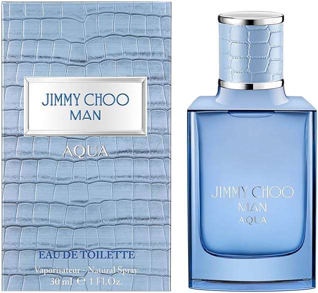 JIMMY CHOO - Man Aqua Eau de Toilette - Men's Fragrance - Fougere Marine Woody - With notes of Grapefruit, Clary Sage & Salty Moss - Image 2