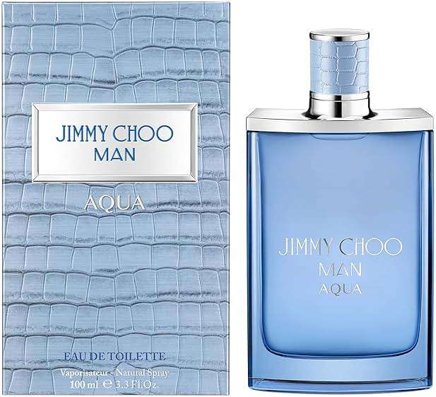 JIMMY CHOO - Man Aqua Eau de Toilette - Men's Fragrance - Fougere Marine Woody - With notes of Grapefruit, Clary Sage & Salty Moss - Image 2