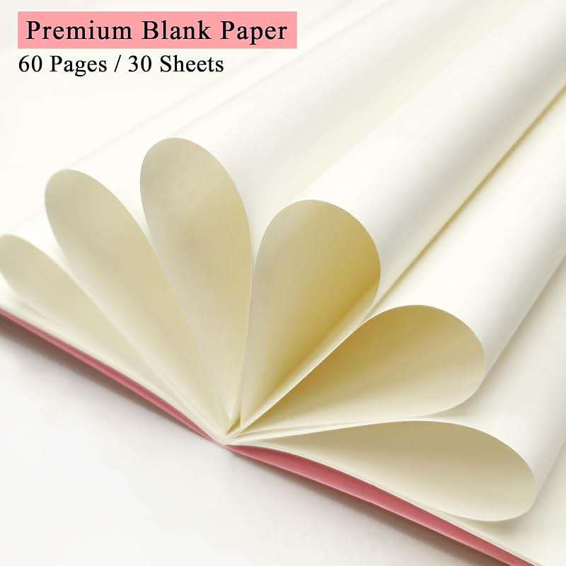 DWIYITTN 24 Pack Blank Books for Kids - 5.5"x 8.3", 60 Pages - Small Journals Bulk, Girls Notebooks for Drawing & Writing, Sketchbooks w/Colorful Soft Cover, Unlined Paper, A5 Travel Size - Image 7