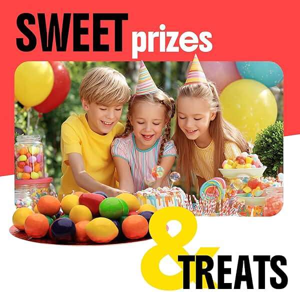 Chewing Gum for Kids - 2 Inch Jumbo Bubble Gum - 6 Pcs Mega Fruit Shaped Gumballs - Assorted Fruit Flavored Gums - Image 7