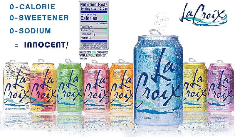 La Croix Sparkling Water Variety Pack, 12 Fl Oz Cans - In Sanisco Box (18 Pack) (La croix) - Image 4