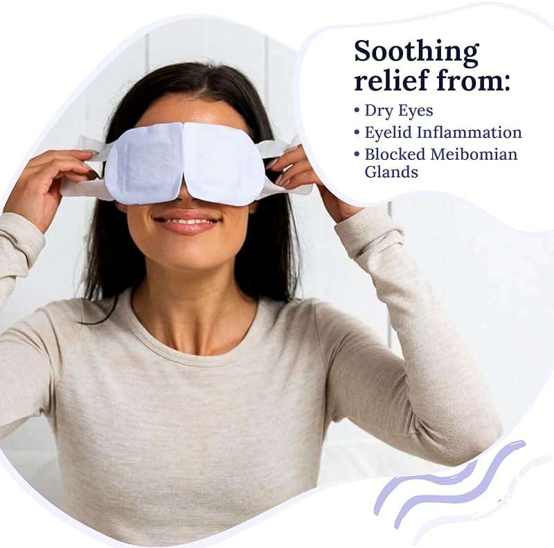 CorneaCare Rest: Self Heating Warm Compress for Dry Eyes | Heated Eye Mask for Fast Relief | Steam Mask for Stye Treatment | No Microwave or Washcloth Needed | Travel Ready Warm Compress | 30 Count - Image 2
