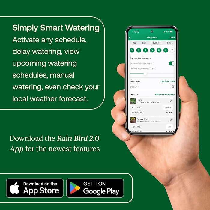 Rain Bird ARC8 App-Based Indoor/Outdoor Smart WiFi Irrigation Sprinkler Timer/Controller, 8-Zone/Station, EPA WaterSense Certified, Compatible with Alexa, Indoor/Outdoor 8-Station - Image 4