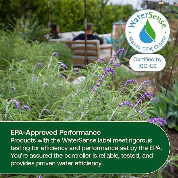 Rain Bird ARC8 App-Based Indoor/Outdoor Smart WiFi Irrigation Sprinkler Timer/Controller, 8-Zone/Station, EPA WaterSense Certified, Compatible with Alexa, Indoor/Outdoor 8-Station - Image 5