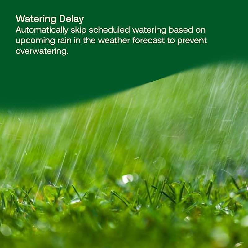 Rain Bird ARC8 App-Based Indoor/Outdoor Smart WiFi Irrigation Sprinkler Timer/Controller, 8-Zone/Station, EPA WaterSense Certified, Compatible with Alexa, Indoor/Outdoor 8-Station - Image 6