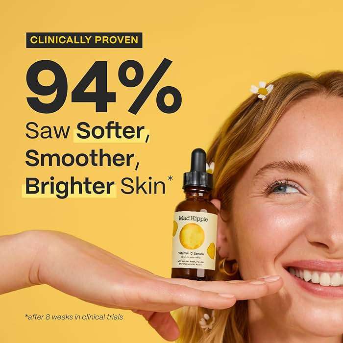 Mad Hippie Travel Face Serum Set – Skin-Brightening Vitamin C + Firming Super A Retinol, Day & Night Dual Pack, 0.5 Oz Ea - Image 2