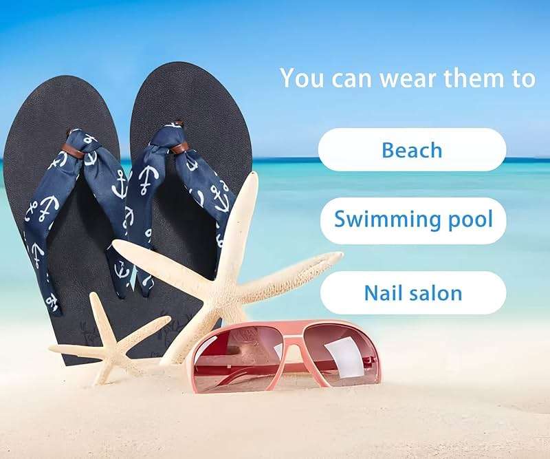 KuaiLu Flip Flops Women Yoga Foam Ladies Comfort Arch Support Summer Beach Casual Thong Sandals - Image 8