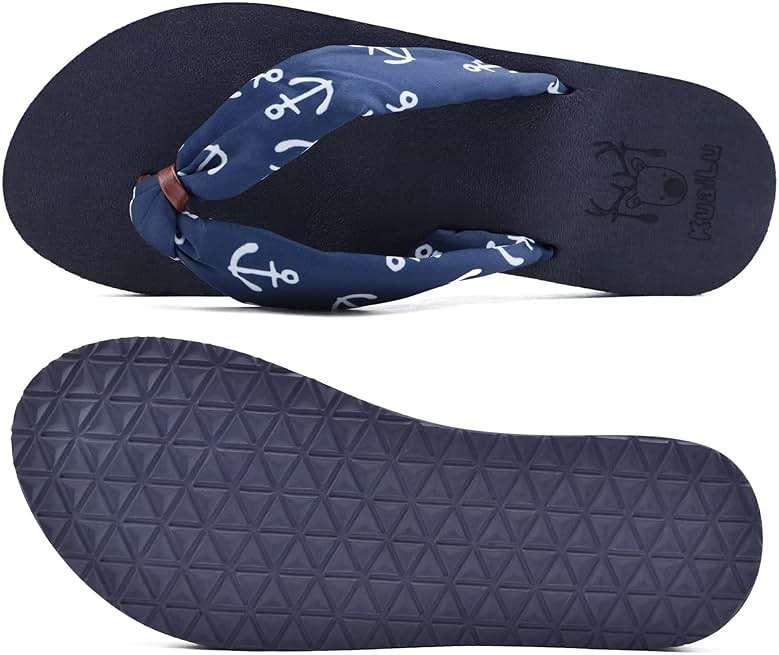 KuaiLu Flip Flops Women Yoga Foam Ladies Comfort Arch Support Summer Beach Casual Thong Sandals - Image 9