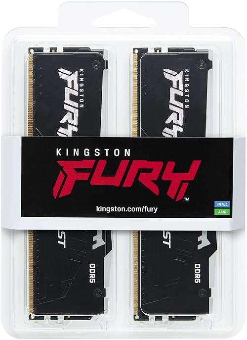 Kingston FURY Beast RGB 16GB 5200MT/s DDR5 CL40 DIMM Desktop Memory (Kit of 2) | Intel XMP 3.0 | Infrared Sync Technology | Overclocking Stability | KF552C40BBAK2-16 - Image 4