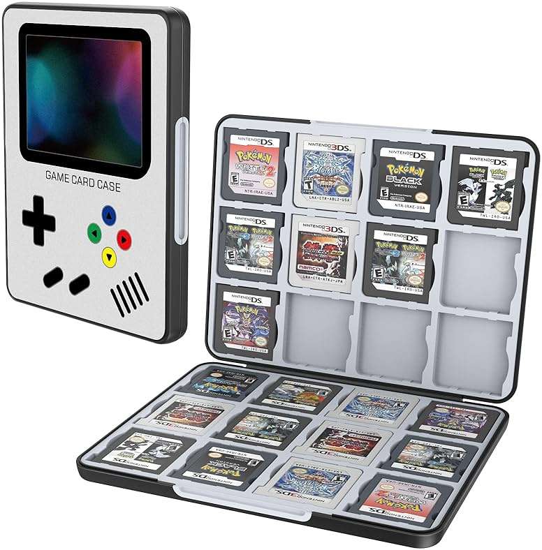 HEIYING Game Card Case for Nintendo 3DS 3DSXL 2DS 2DSXL DS DSi,Portable 3DS 2DS DS Game Cartridge Holder Storage with 24 Card Slots - Image 1
