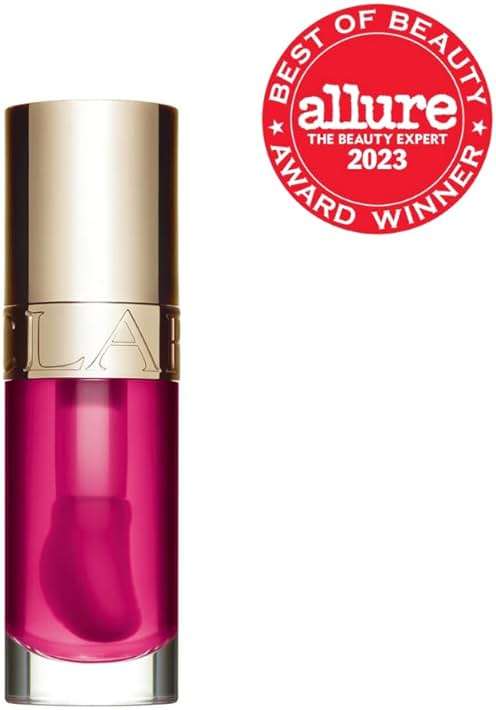 Clarins Lip Comfort Oil | Hydrating, Nourishing and Moisturizing Lip Oil | Sheer, High Shine Finish | Soothes, Comforts and Protects Lips | Visibly Plumps | 93% Natural Ingredients | 0.2 Ounces - Image 2