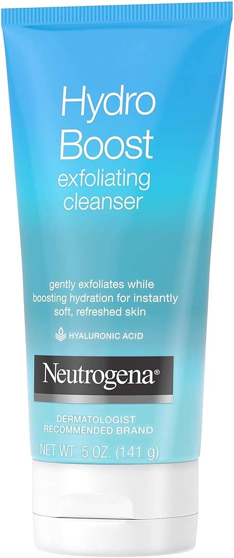 Neutrogena Hydro Boost Gentle Exfoliating Daily Facial Cleanser with Hyaluronic Acid, Clinically Proven to Increase Skin's Hydration Level, Non-Comedogenic Oil-, Soap- & Paraben-Free, 5 Oz, 3 Pack - Image 11