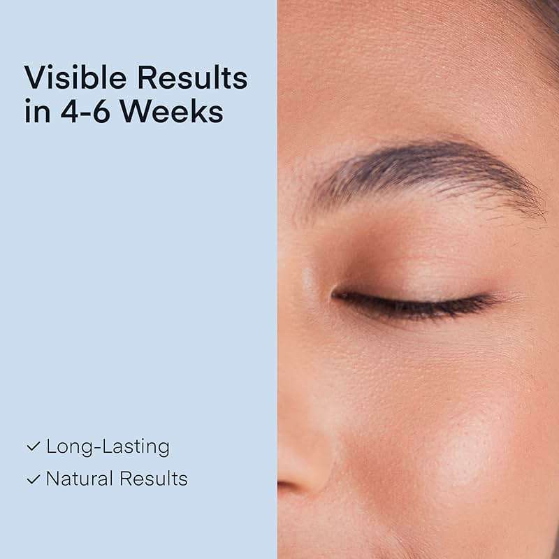 Eyebrow Growth Serum - Natural Eyebrow Serum and Enhancer for Thicker Brows and Grow Bows Faster, Longer, Fuller - 5mL - Image 4