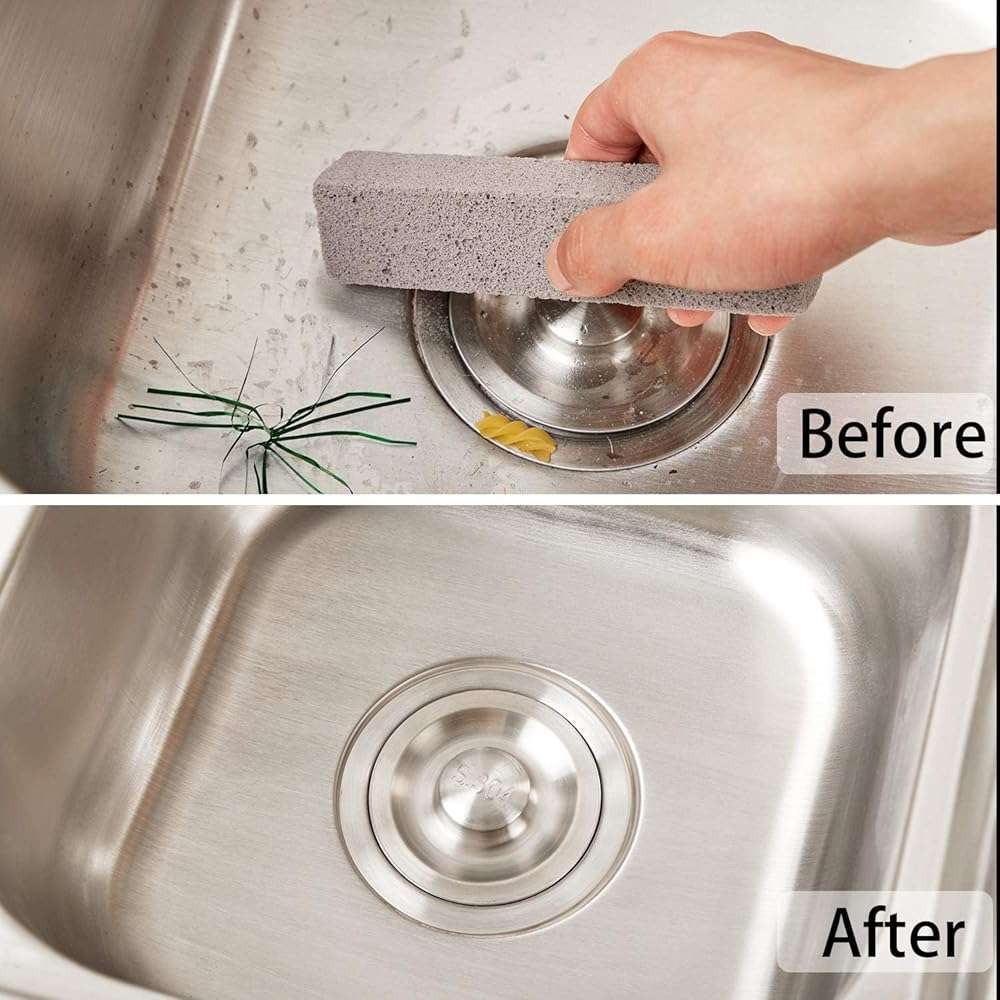 Chengu 60 Pcs Pumice Stone for Cleaning, Pumice Stone Toilet Bowl Cleaner, Scouring Pumices Sticks Bulk for Pool, Hard Water Rings, Rust Stains, Calcium Buildup, Bathroom, Grills, 5.9 x 1.4 x 0.9 in - Image 4