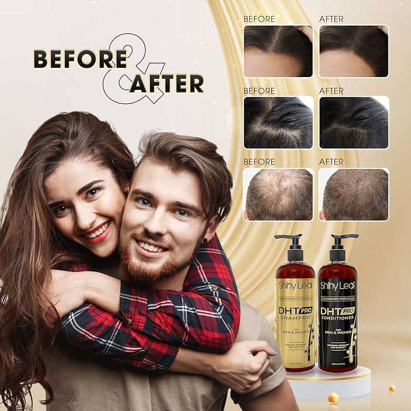 DHT Pro Shampoo and Conditioner - Advanced Formula with Procapil and Capixyl, DHT Blockers, Made In USA, Hair Loss Solution for Men and Women, Stimulates Follicles, SupportsThinning Hair - Image 4