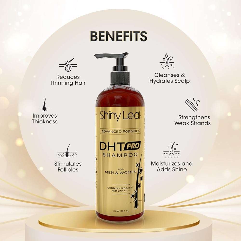 DHT Pro Shampoo and Conditioner - Advanced Formula with Procapil and Capixyl, DHT Blockers, Made In USA, Hair Loss Solution for Men and Women, Stimulates Follicles, SupportsThinning Hair - Image 8