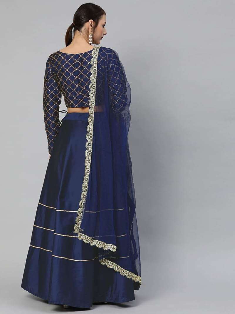 lehenga choli for women readymade fully stitched Wedding Party Wear Indian Style Dress - Image 4