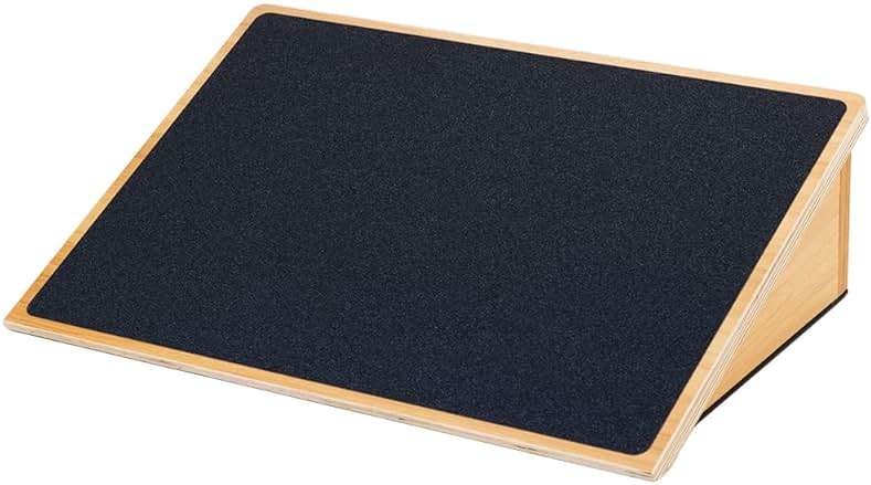 StrongTek Slant Board for Squats & Knee Training, Heavy-Duty Incline Board with Non-Slip Surface, Fixed 25° Wooden Stretch Board, 1000 Lbs Capacity - Image 1