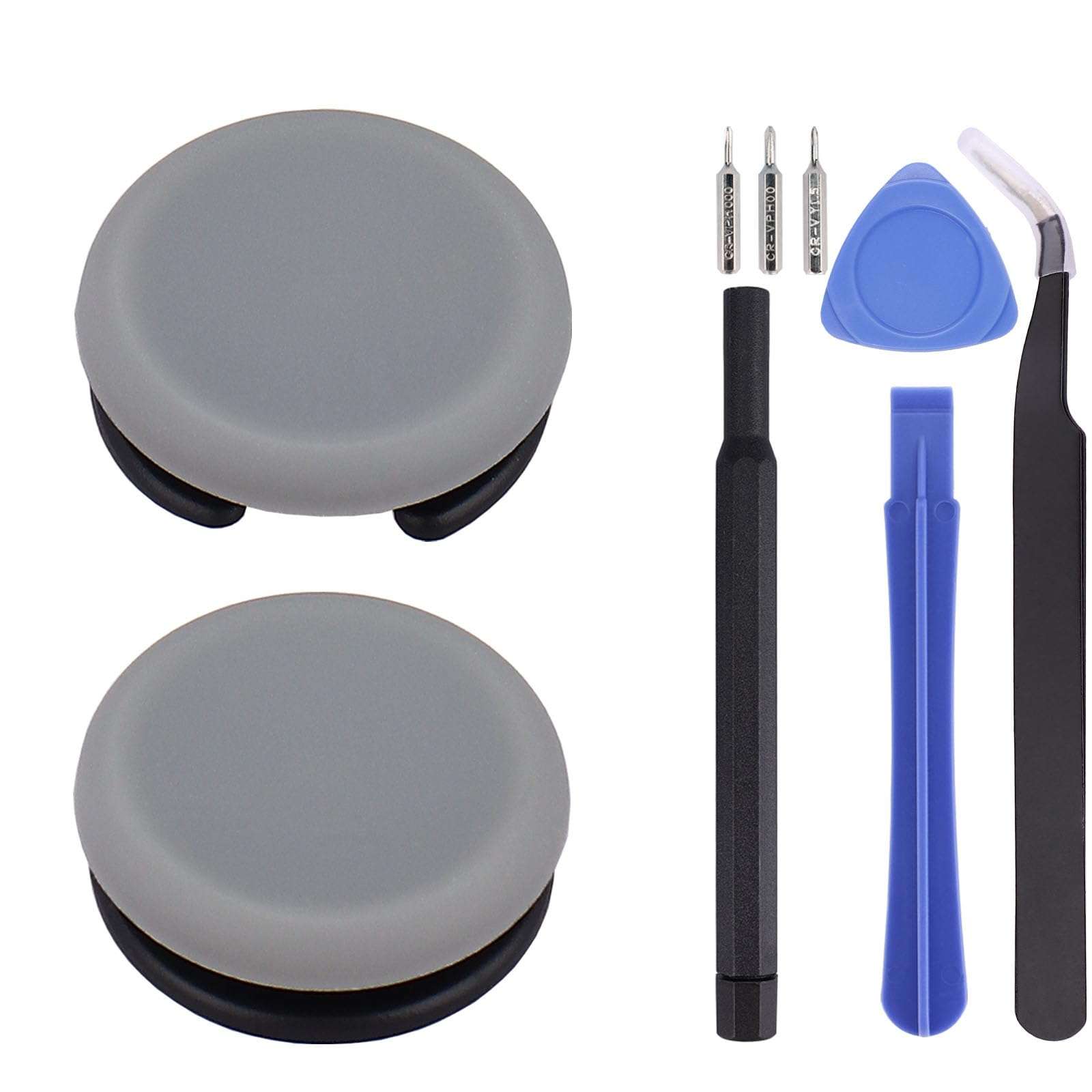 IKPEK 2Pcs Analog Stick Cap Replacement 3D Joystick Cover for 2DS 3DS 3DSXL 3DSLL New 3DS New 3DSXL New 3DSLL Controller - Image 1