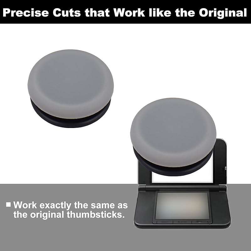 IKPEK 2Pcs Analog Stick Cap Replacement 3D Joystick Cover for 2DS 3DS 3DSXL 3DSLL New 3DS New 3DSXL New 3DSLL Controller - Image 2