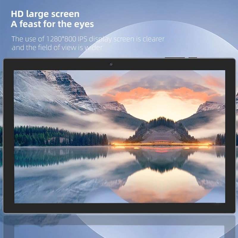 Android 15 Tablet 10 Inch Tablet, DDR4 8GB RAM 32GB Storage Tablets, Support 1TB Expand 2MP+8MP Dual Camera 10 IN Tab, WiFi6 Bluetooth 6000mAh Battery, 1280*800 10.1'' IPS HD Touch Screen Tableta. - Image 7