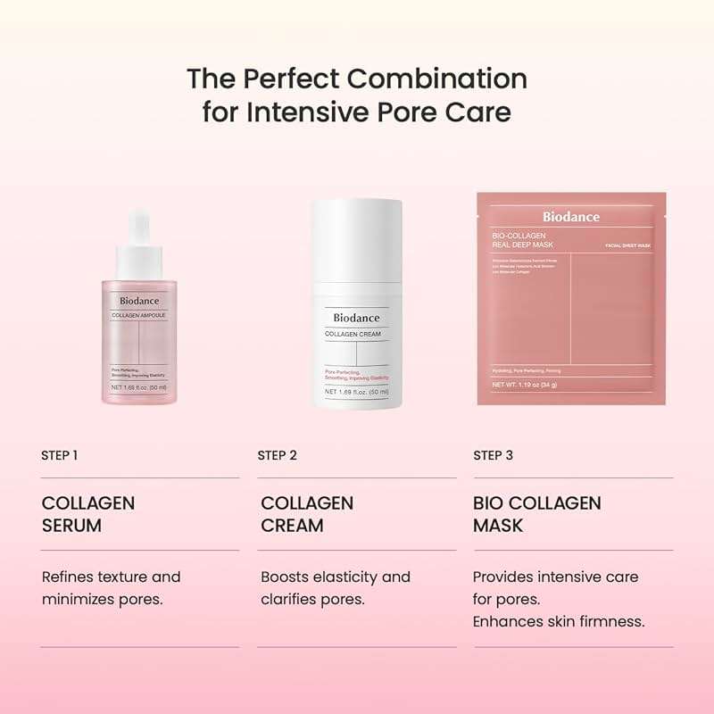 BIODANCE Bio-Collagen Real Deep Mask, Hydrating Overnight Hydrogel Face Mask, Pore Minimizing, Elasticity, Plumping, Travel Essentials & Self Care Gifts for Women, Korean Skin Care | 1.19oz(34g) x 4ea - Image 8