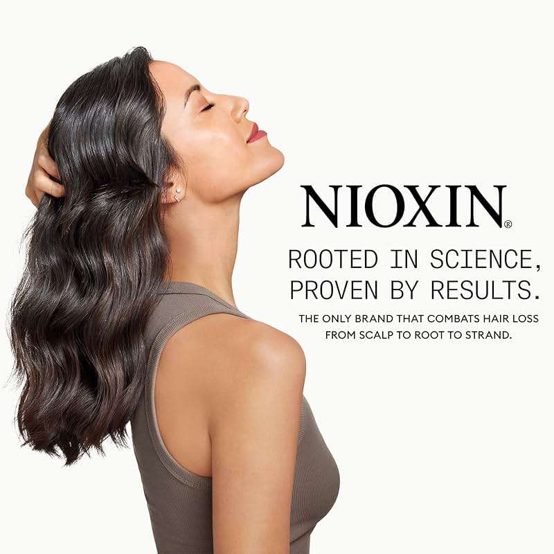 Nioxin Scalp + Hair Thickening System 1 Kit | For Natural-Hair with Light Thinning | Strengthen Against Breakage with Niacinamide & Biotin | Cleanse, Condition, & Treat | Bundle - Image 8