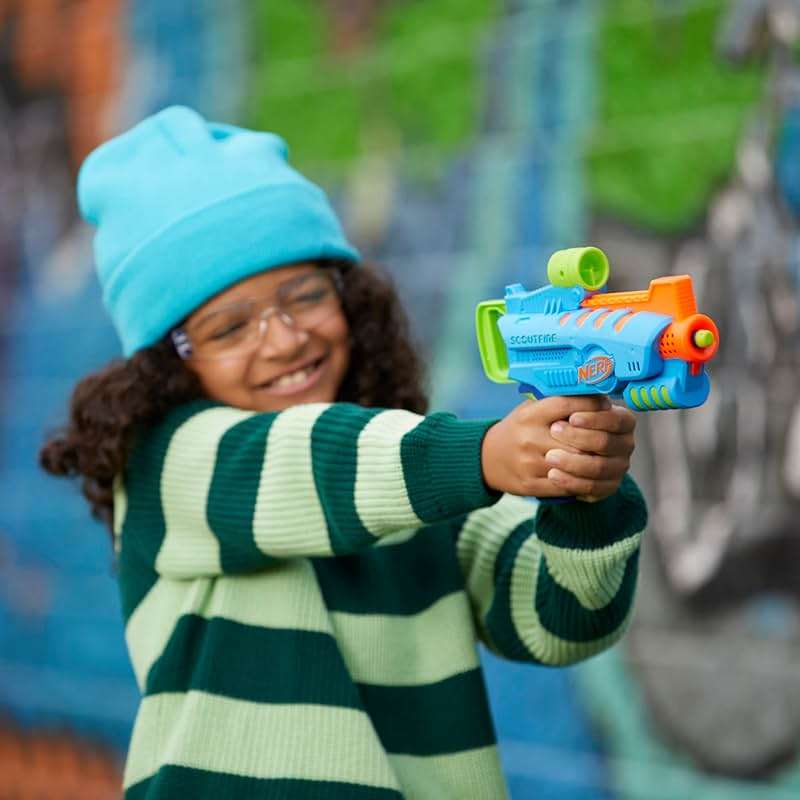 NERF Elite Junior Ultimate Starter Set, 2 Easy Play Blasters, 15 Darts for Kids Outdoor Games, Ages 6 & Up - Image 5