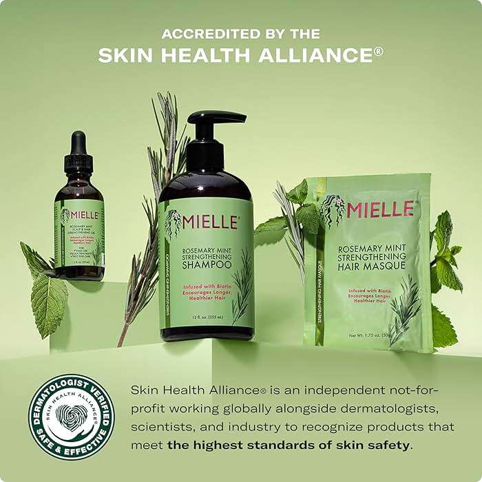Mielle Organics Rosemary Mint Scalp & Hair Oil and Hair Masque - Image 2