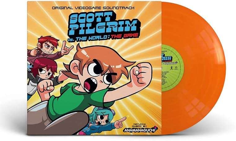 Scott Pilgrim Vs. The World: The Game (Original Videogame Soundtrack)[Translucent Orange LP] - Image 3
