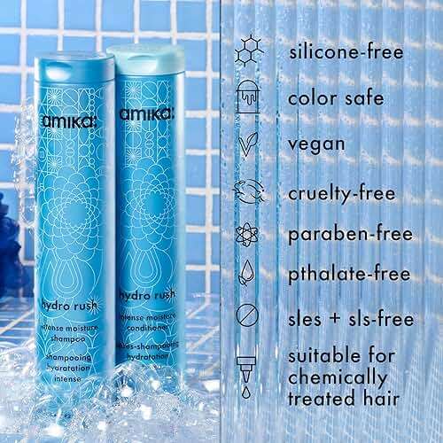 amika hydro rush intense moisture conditioner with hyaluronic acid - Image 11