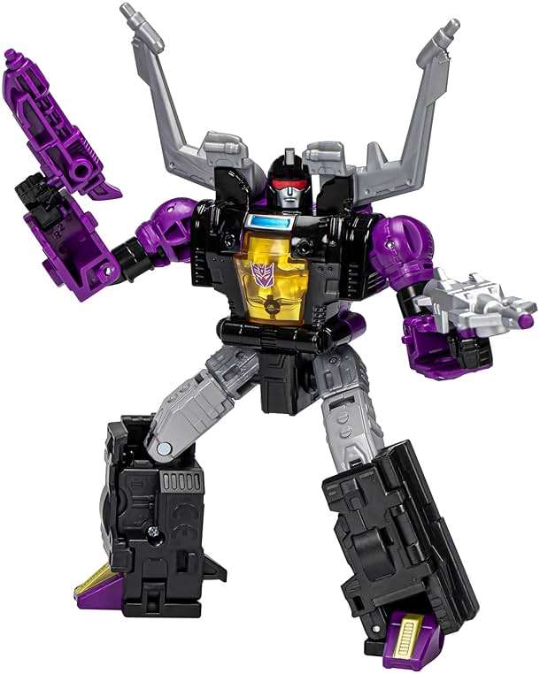 Transformers Toys Legacy Evolution Deluxe Shrapnel Toy, 5.5-inch, Action Figure for Boys and Girls Ages 8 and Up - Image 1