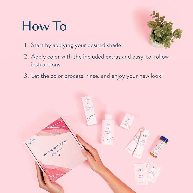 eSalon Permanent Hair Color Kit - Medium Brown Ash - Professional-Grade Ammonia-Free Dye for Up To 100% Gray Coverage on All Hair Types - Image 8