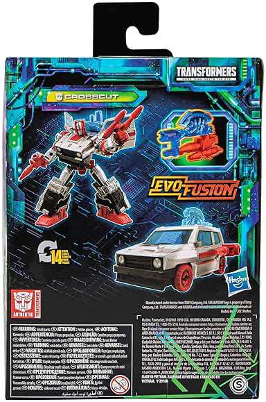 Transformers Toys Legacy Evolution Deluxe Crosscut Toy, 5.5-inch, Action Figure for Boys and Girls Ages 8 and Up - Image 4