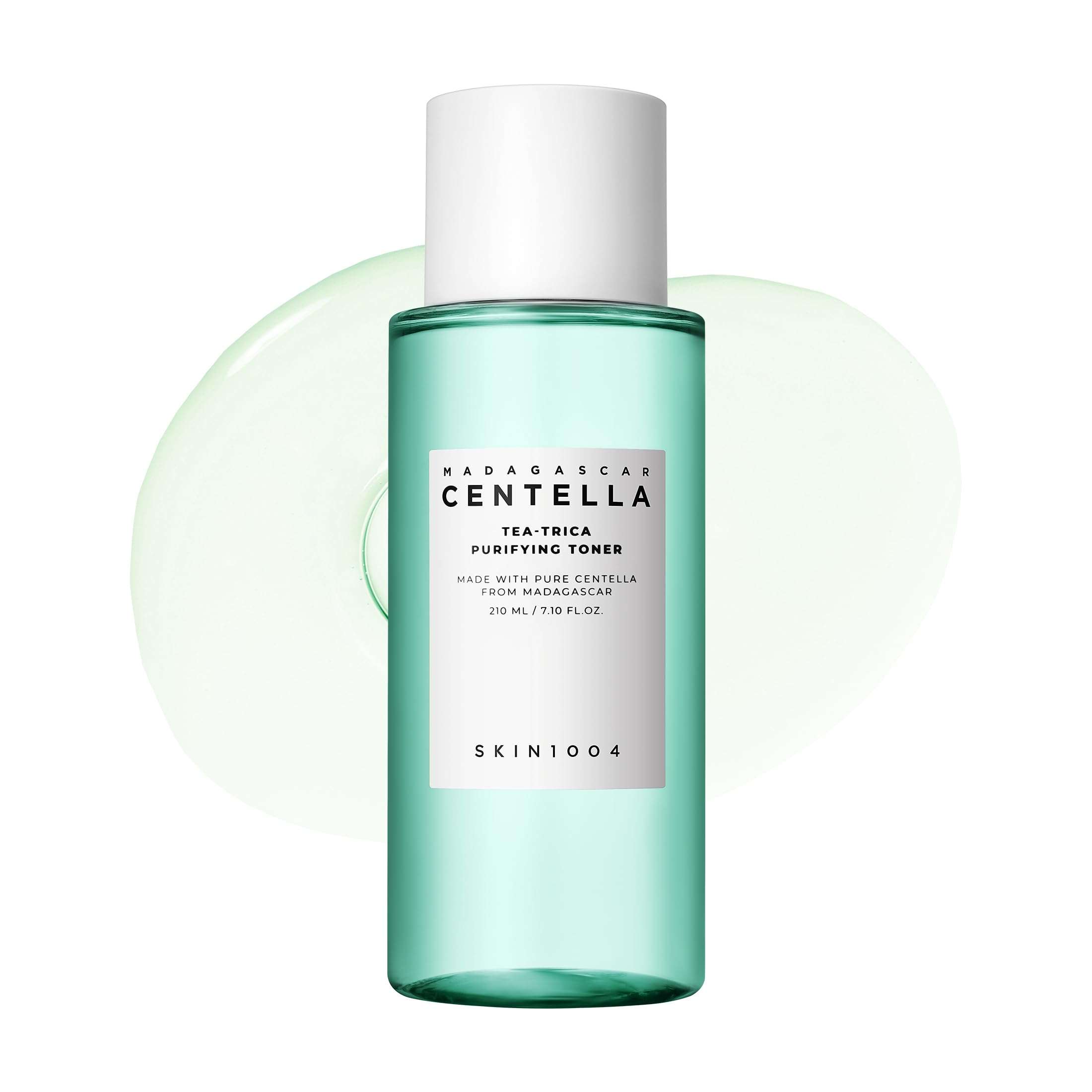 SKIN1004 Tea-Trica Purifying Toner, Korean Toner with Tea Tree & BHA, Centella Toner for Oil Balance & Hydration, Lightweight Astringent for Soothing & Refreshing, Korean Skin Care, 7.10 fl.oz / 210ml - Image 1